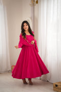 Ranipink Trendy Anarkali Suit Set