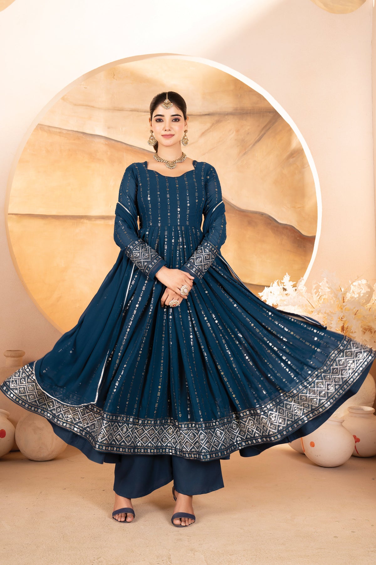 Ashley's Anarkali Suit Set