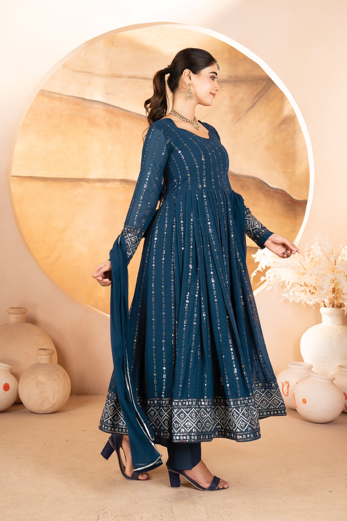 Ashley's Anarkali Suit Set