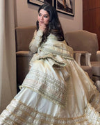 Neha Heavy Pure Vichitra Anarkali Suit Set