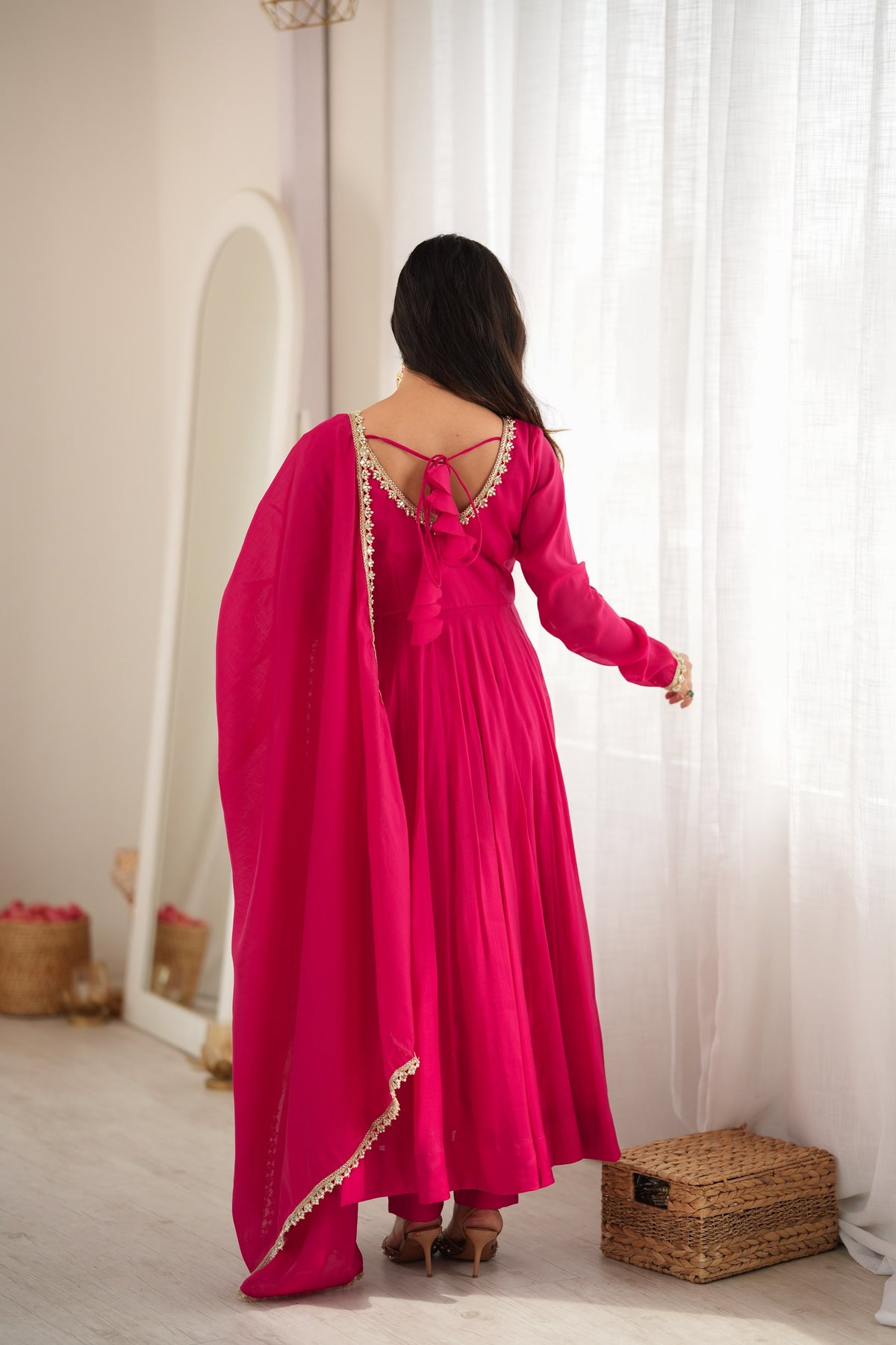 Ranipink Trendy Anarkali Suit Set