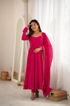 Ranipink Trendy Anarkali Suit Set