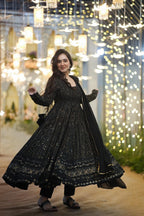 NIGHT STAR BLACK SUIT SET -120