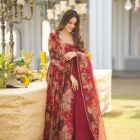 Salisha Premium Quality Maxi Anarkali Suit Set