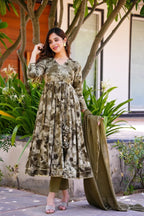 Hetvi's  Anarkali Suit Set