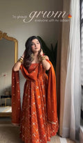Rikva Premium Vichitra Royal Elegant Suit Set