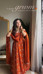 Rikva Premium Vichitra Royal Elegant Suit Set