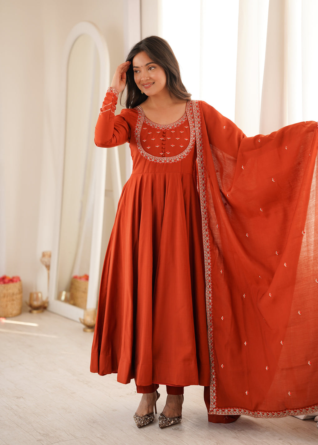Gulabo Trendy Anarkali Suit Set