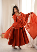 Gulabo Trendy Anarkali Suit Set