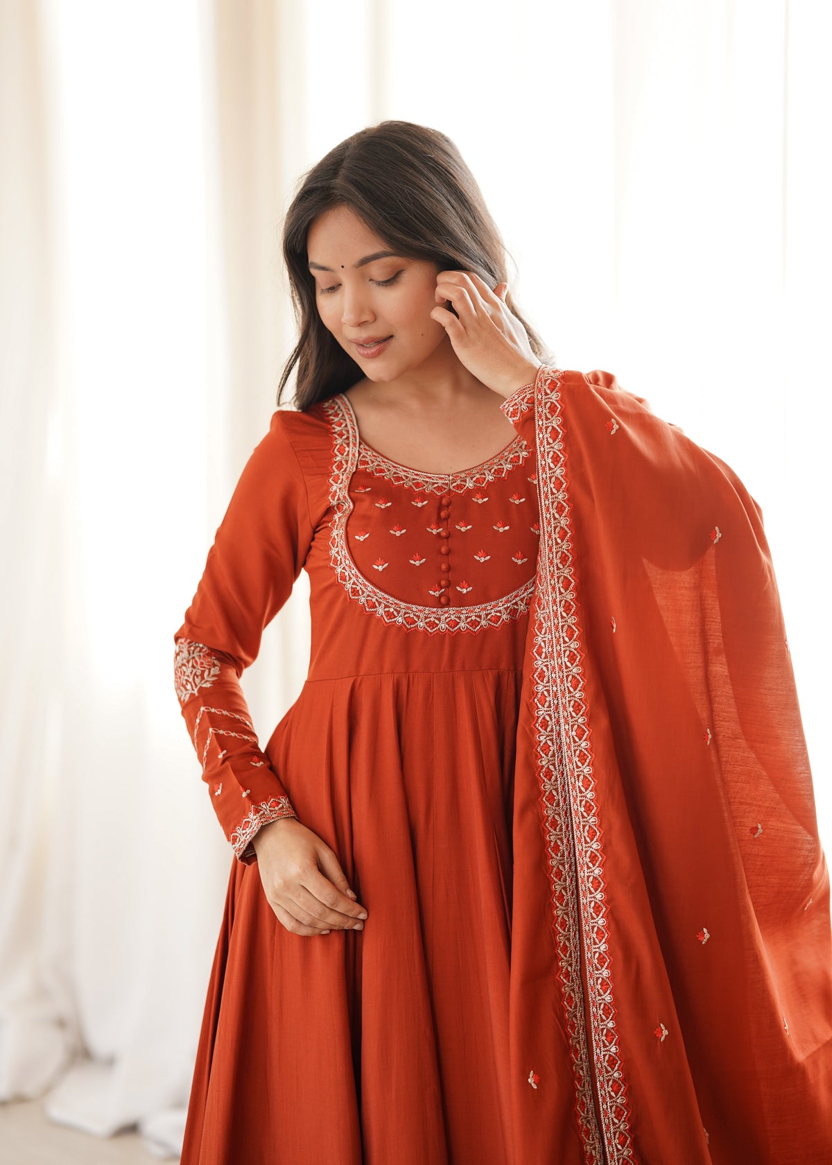 Gulabo Trendy Anarkali Suit Set