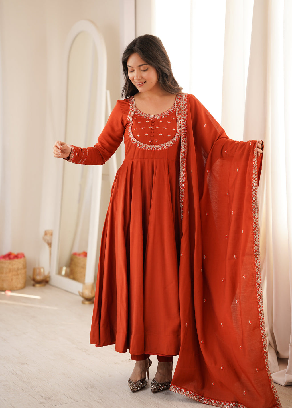 Gulabo Trendy Anarkali Suit Set