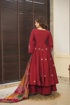 Devine Pure Rangoli Silk Anarkali Suit Set