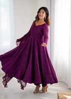 Saiyaara Premium Anarkali Suit Set