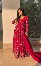 PINAKI'S NEW ANARKALI SUIT SET - 147