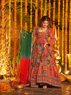 Rangshaa Heavy Embroidered Maxi Set