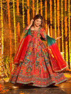 Rangshaa Heavy Embroidered Maxi Set