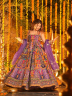 Ruhvanya Heavy Wedding Wear Maxi Set