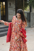 Charmi's Multi Coloured Anarkali Suit