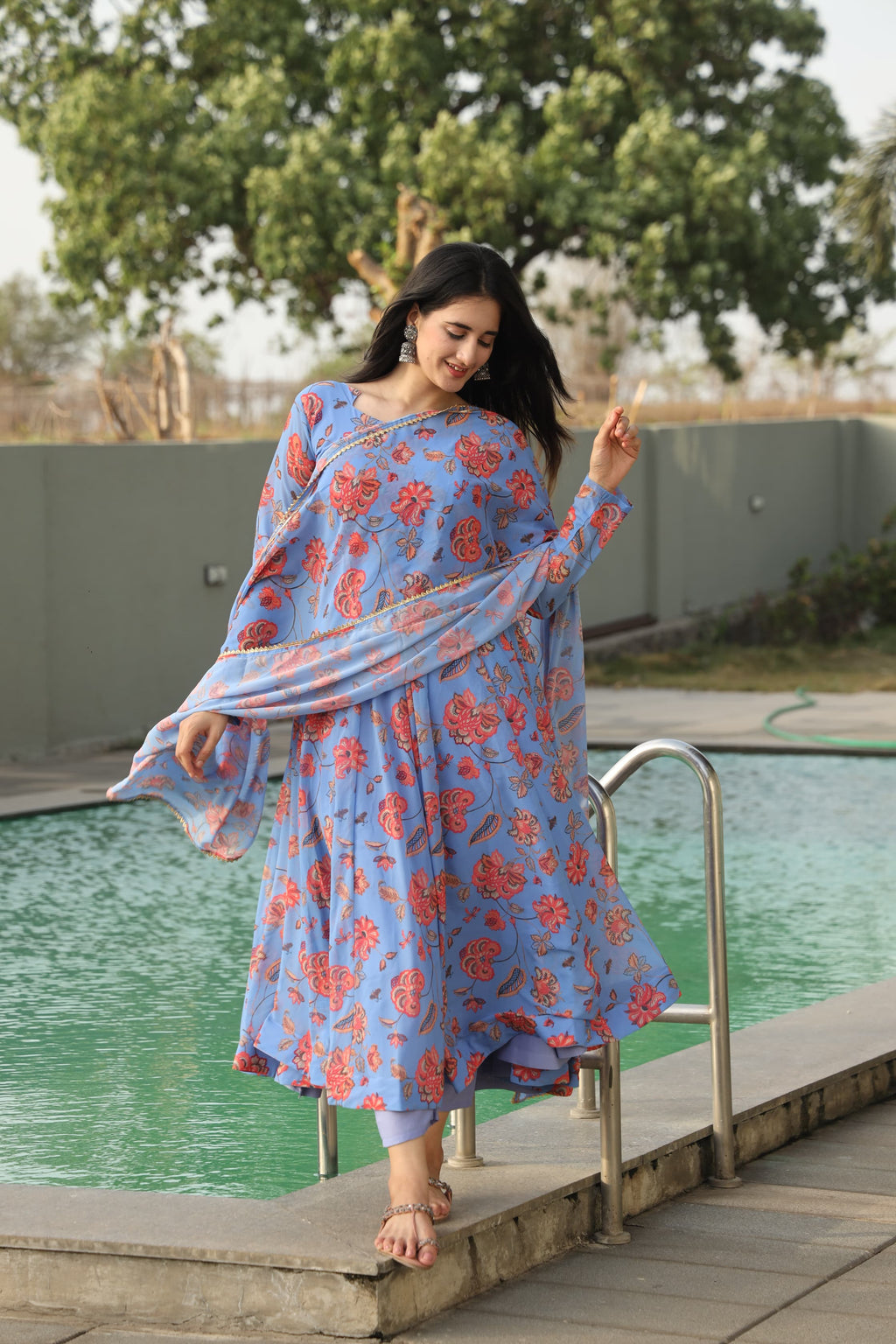 Chandani's Sky Blue Suit