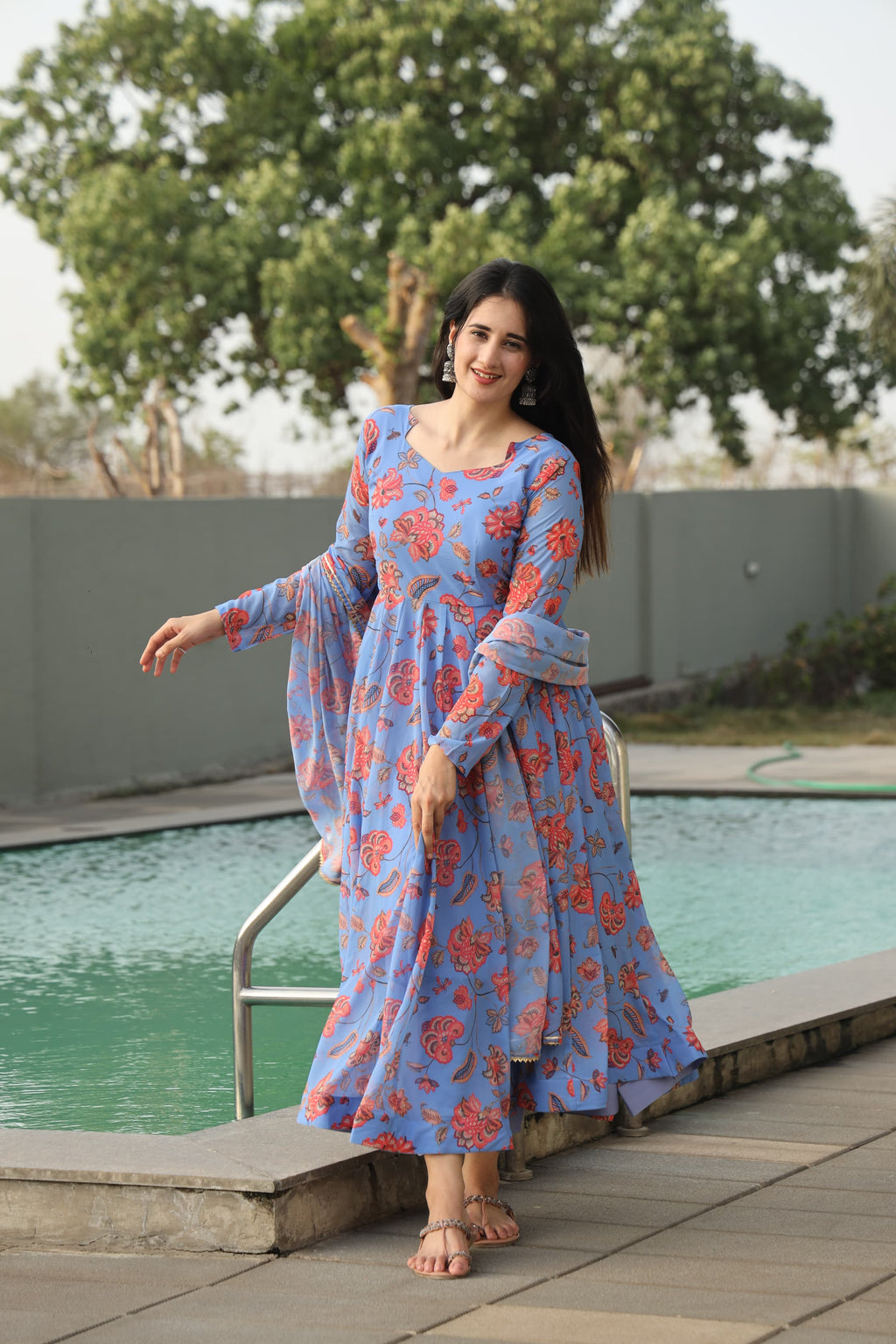 Chandani's Sky Blue Suit