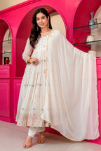 Premium Designer  Elegance Anarkali Suit Set
