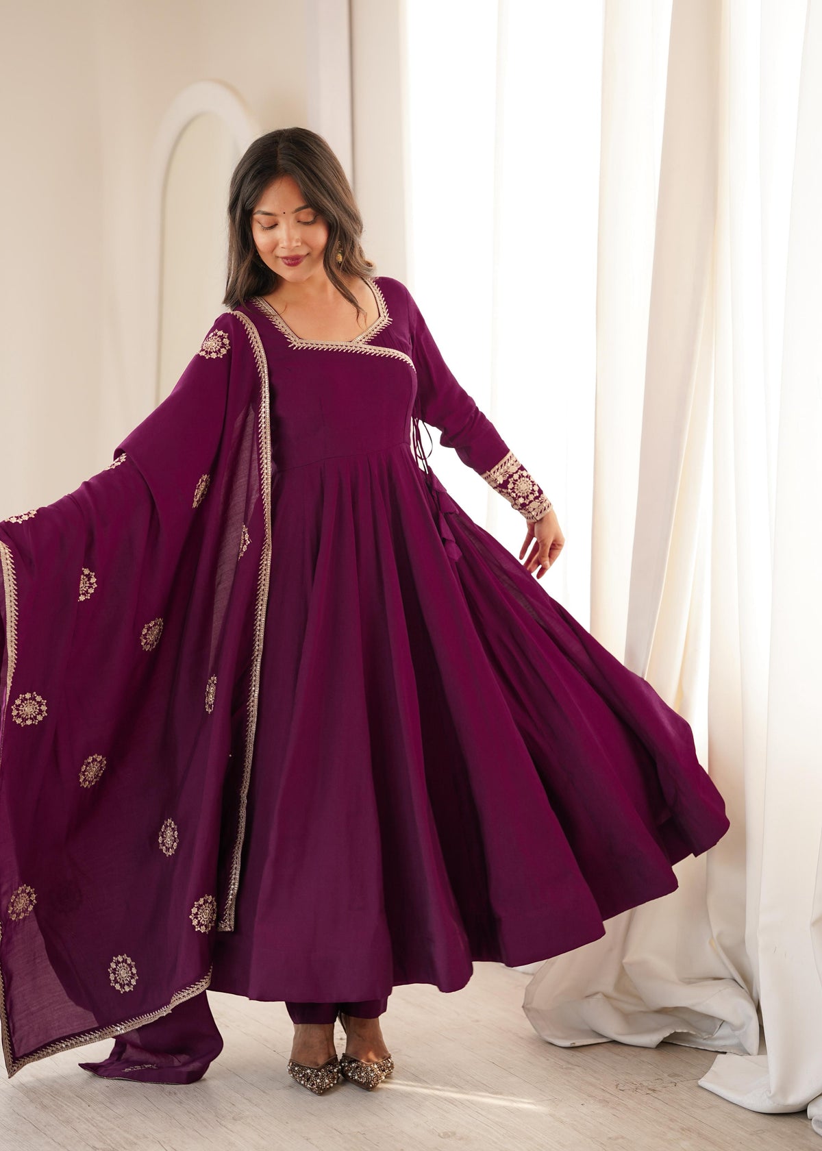 Mesta Trendy Anarkali Suit Set