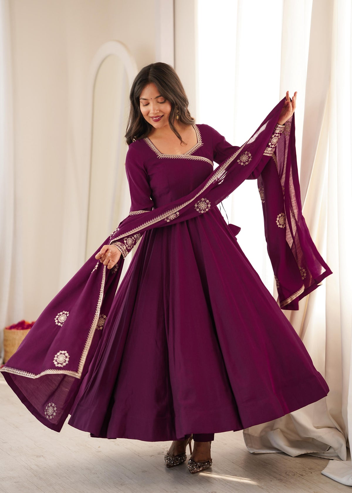 Mesta Trendy Anarkali Suit Set