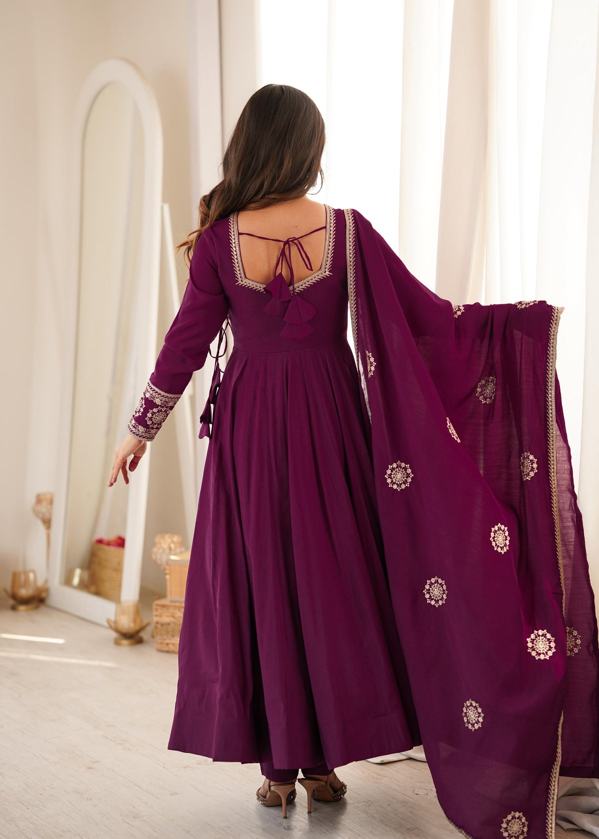 Mesta Trendy Anarkali Suit Set
