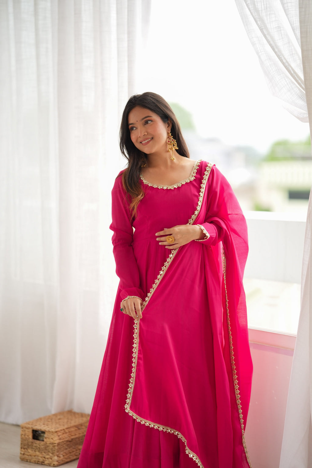 Ranipink Trendy Anarkali Suit Set