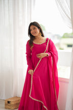 Ranipink Trendy Anarkali Suit Set