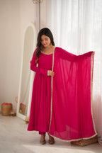 Ranipink Trendy Anarkali Suit Set