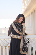 Keshavi'S Black Coloured Gown
