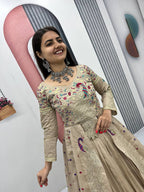 Premium Quality Heavy Traditional Crop Top with Shrug