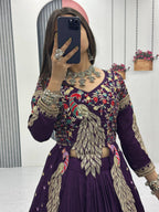 Premium Quality Heavy Traditional Crop Top with Shrug With Color